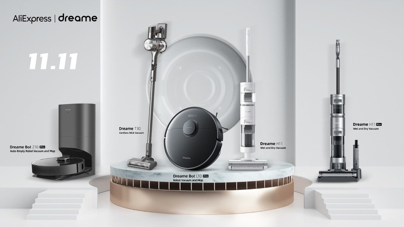 Dreame 11 11 sales event AliExpress