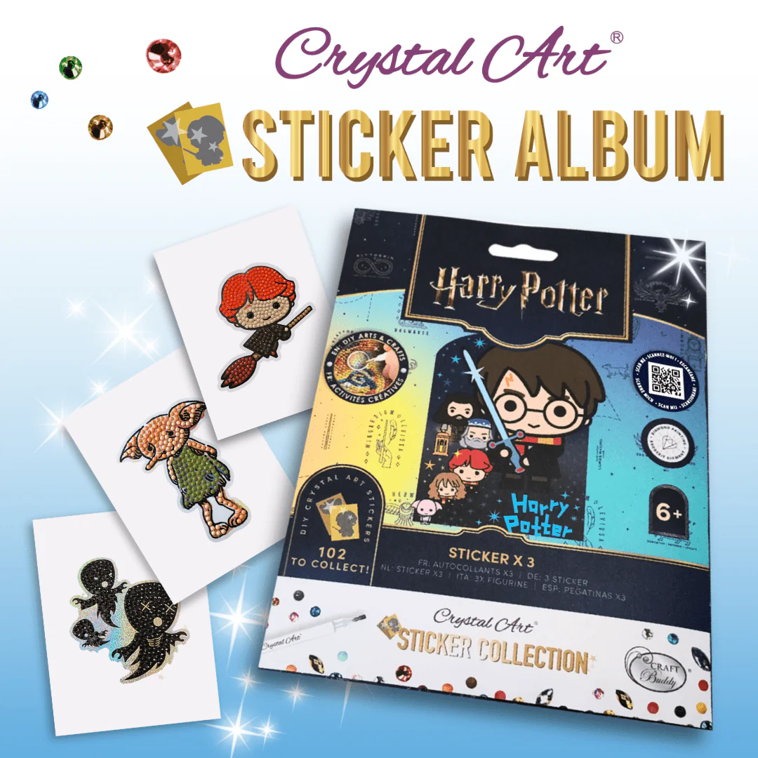 Harry Potter Crystal Art Sticker Pack blue c284347d 3594 407d 887d fe8e676011e4