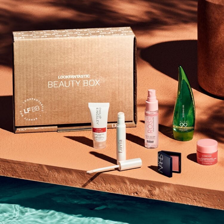 LOOKFANTASTIC July Beauty Box 750x750