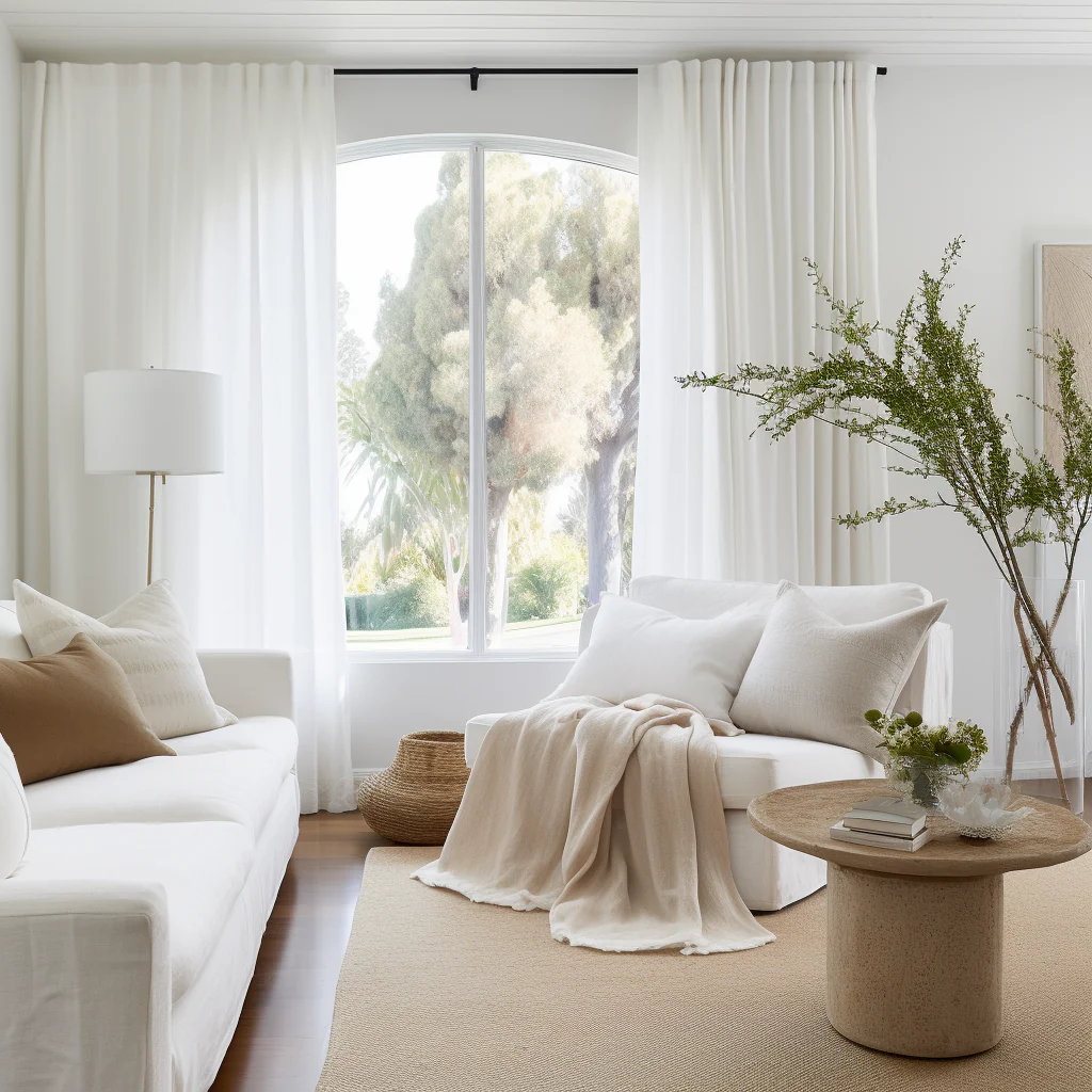 Natural Linen Back Tab Curtain Panel with White Cotton Lining Width Custom Drop Durable Window Drapes Natural Linen Back Tab Curtain Panel with White Cotton Lining Width Custom Drop Durable Window Drapes