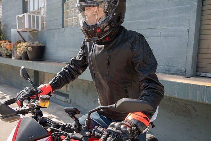 Pando Moto Twin Leather Jacket F